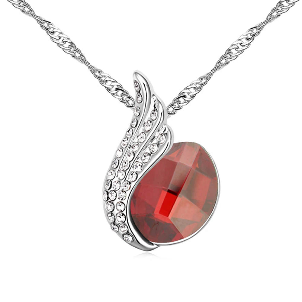 Новинка 2017 свадебные украшения Очаровательное ожерелье с подвеской в виде крыла