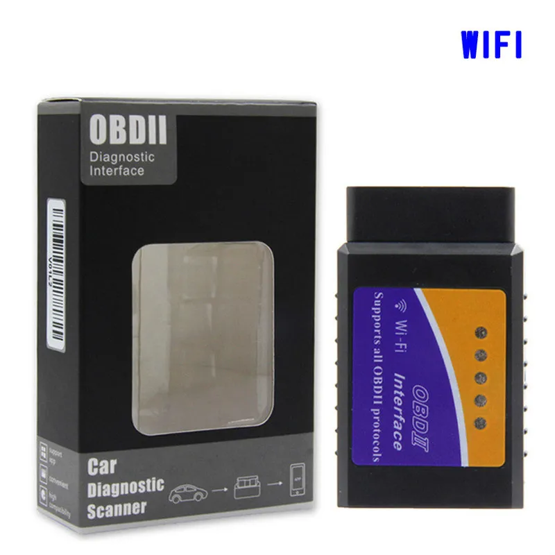 ELM327 WI FI V1.5 автомобильный диагностический инструмент ELM 327 сканер OBD II чип PIC18F25K80