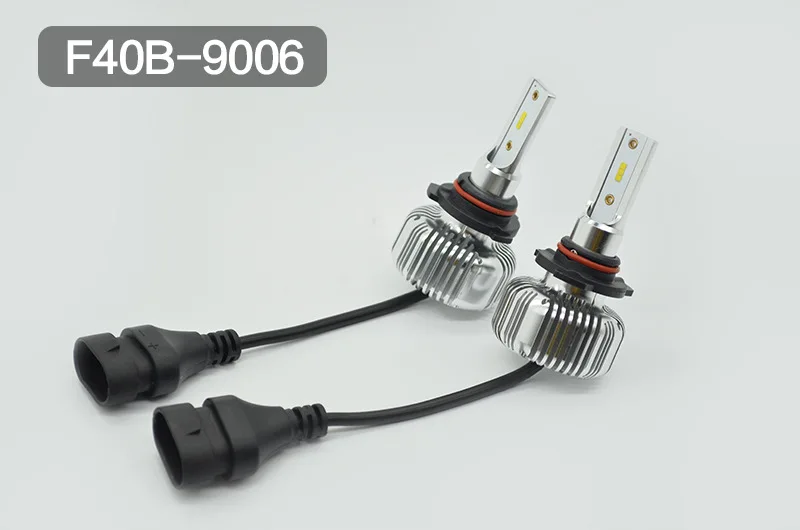 1 пара фар автомобиля H7 F40B H4 светодиодный H1 H11 880 9005 9006 9012 18 W 25 W 8000LM 6000 K 12 V 24 V авто фары противотуманная фара COB лампы