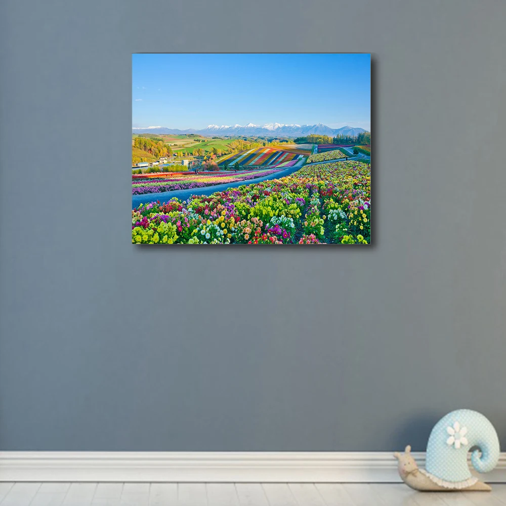 Постеры и принты Laeacco для сада Цветущий цветок винтажная Картина на холсте