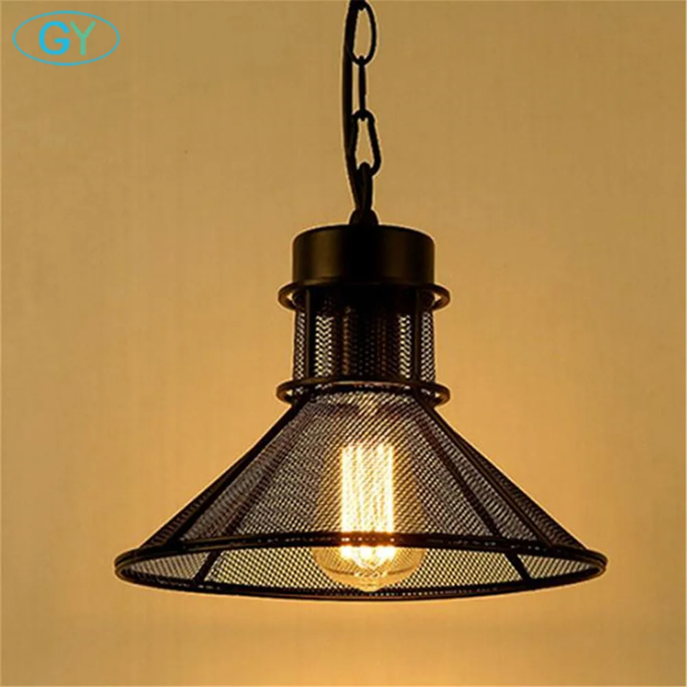 Женская винтажная Подвесная лампа в скандинавском стиле|hanging lamp|nordic blackpendant lights |