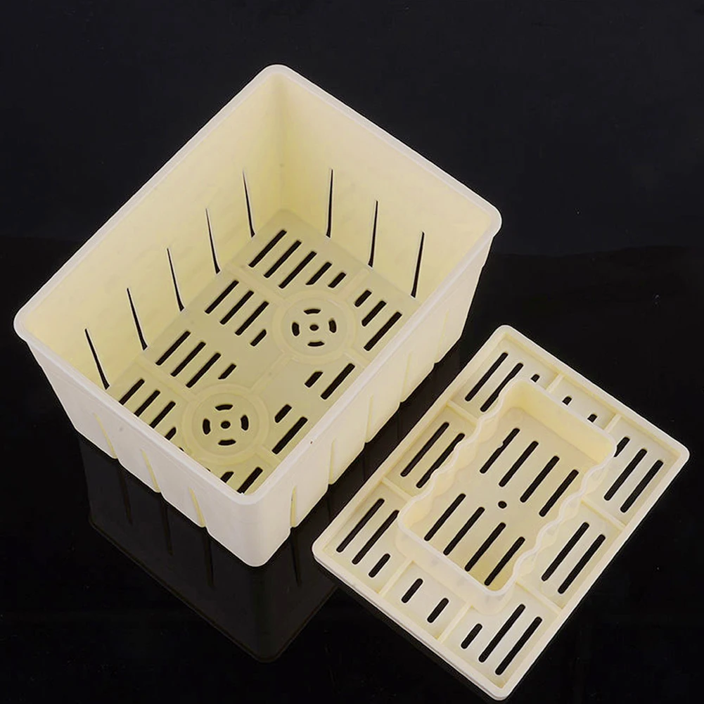 500g Ёмкость Еда пластика приспособление для приготовления тофу Пресс Mold Kit соевый