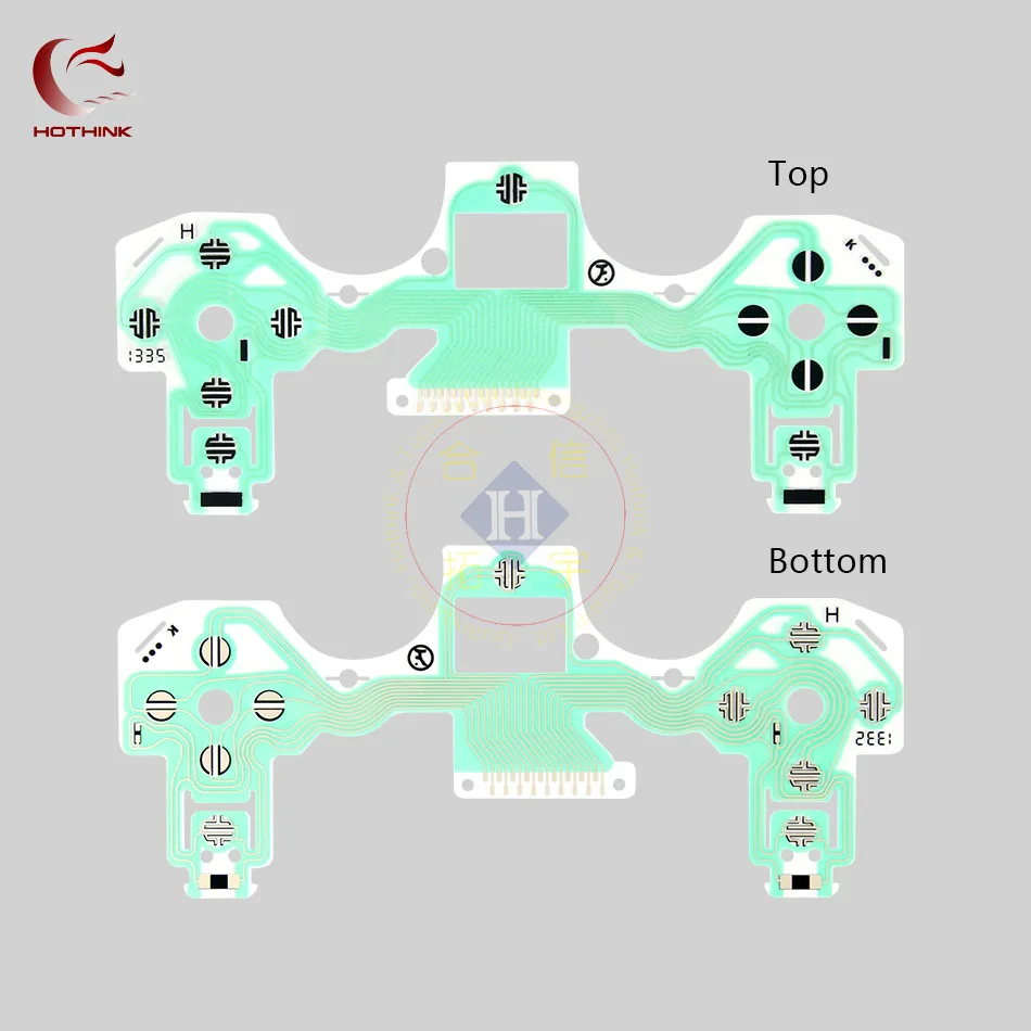 20 шт./лот HOTHINK Замена контроллера ленточная печатная плата PCB контактная площадка гибкий кабель для PS4 для ремонта регулятора часть PS4 PRO