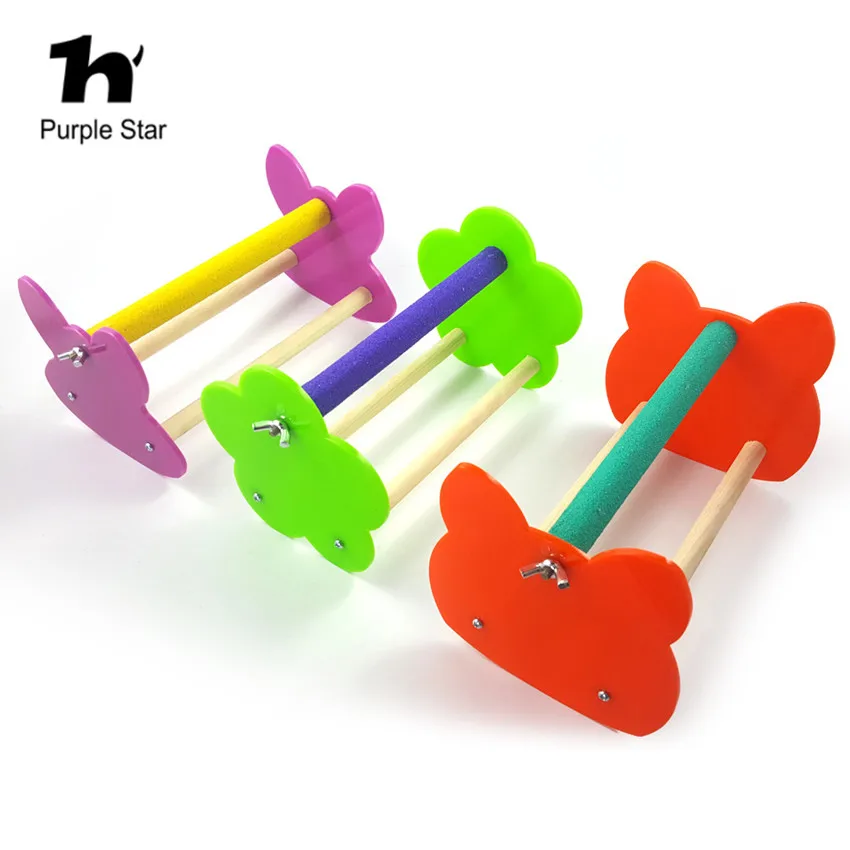 1 шт. деревянная подставка для игрушек в виде попугаев | Дом и сад