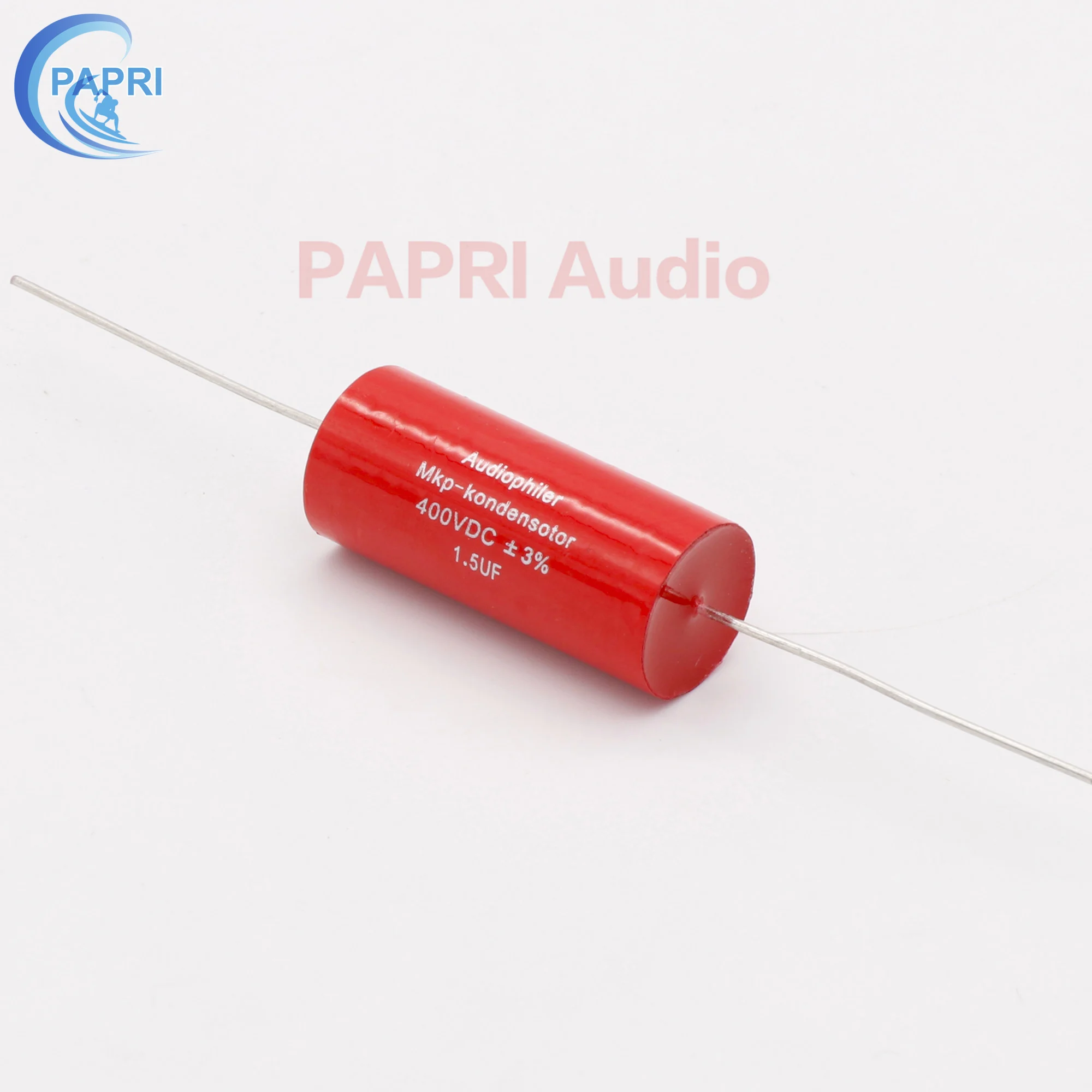 PAPRI 400VDC 1 5 мкФ Audiophiler MKP Аудио класса осевой конденсатор для HIFI DIY трубчатый