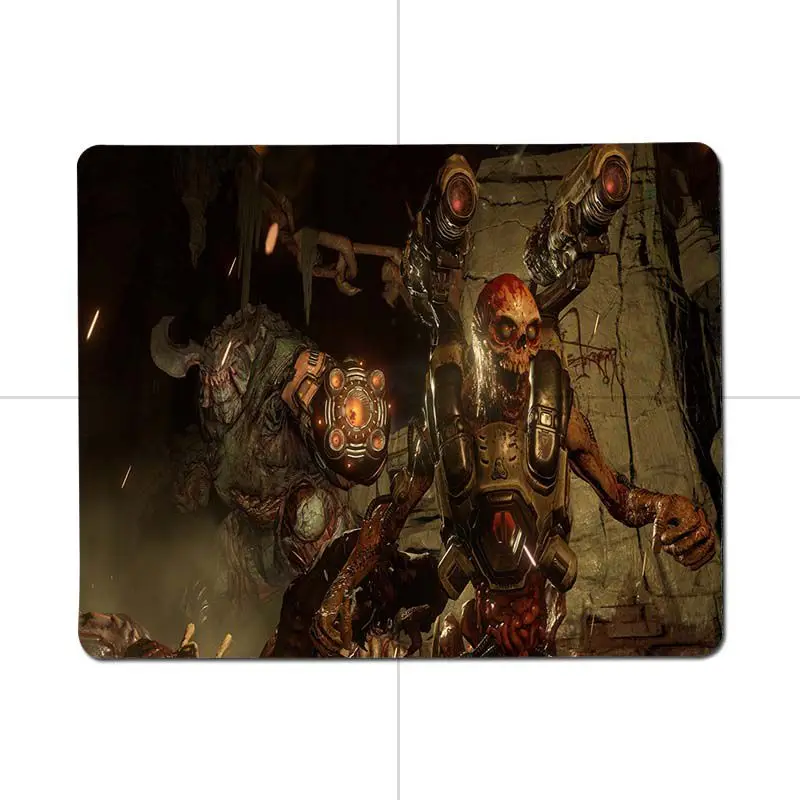 Подарочный коврик для мальчика MaiYaCa Doom HZ игровой Удобный маленький мыши Размером