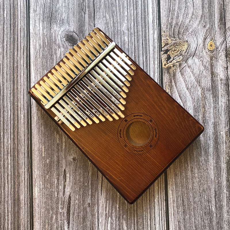 17 клавиш калимба Mbira санза Likembe «пианино для больших пальцев» инструмент из розового дерева традиционные африканские Музыкальные инструменты тон 17