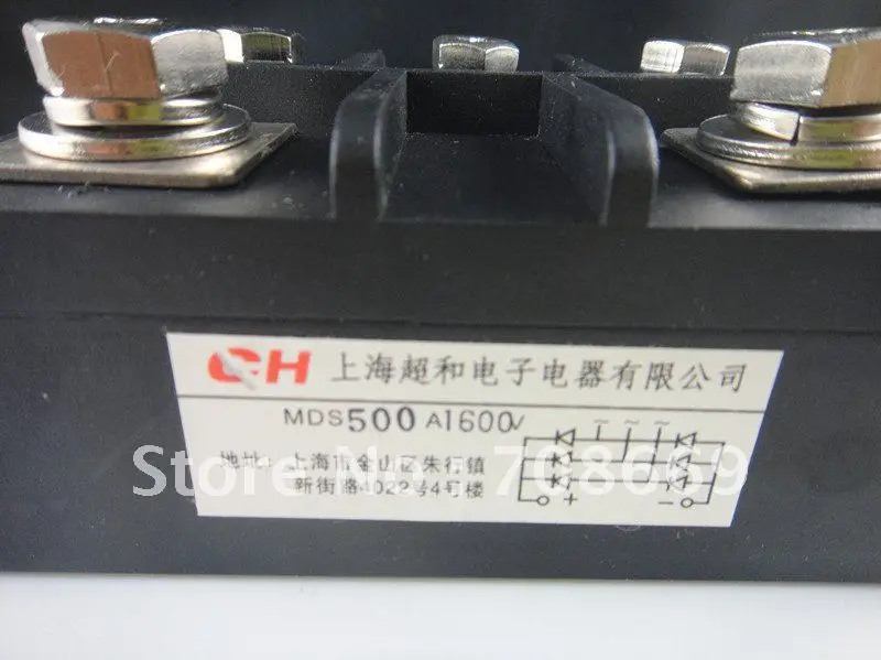 MDS500A трехфазный диодный мостовой выпрямитель 500A Amp 1600V|rectifier bridge|rectifier diode bridgerectifier