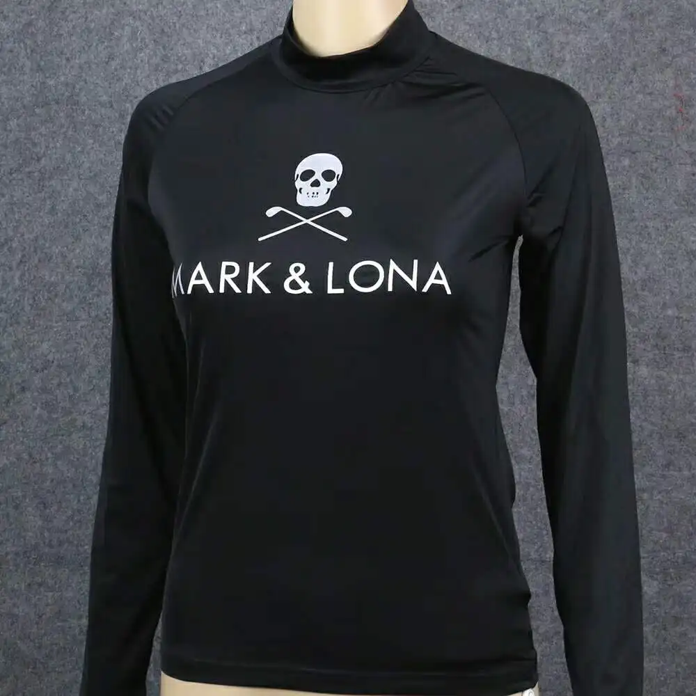 Женская Спортивная футболка Mark/Lona Golf Skull Солнцезащитная быстросохнущая для