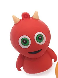 cartoon Alien usb flash drive 32gb pendrive 16GB pen drive 128gb 8GB 4GB usb memory stick 64gb cute fun Christmas/Halloween/Gift - Цвет: Halloween series 2.0