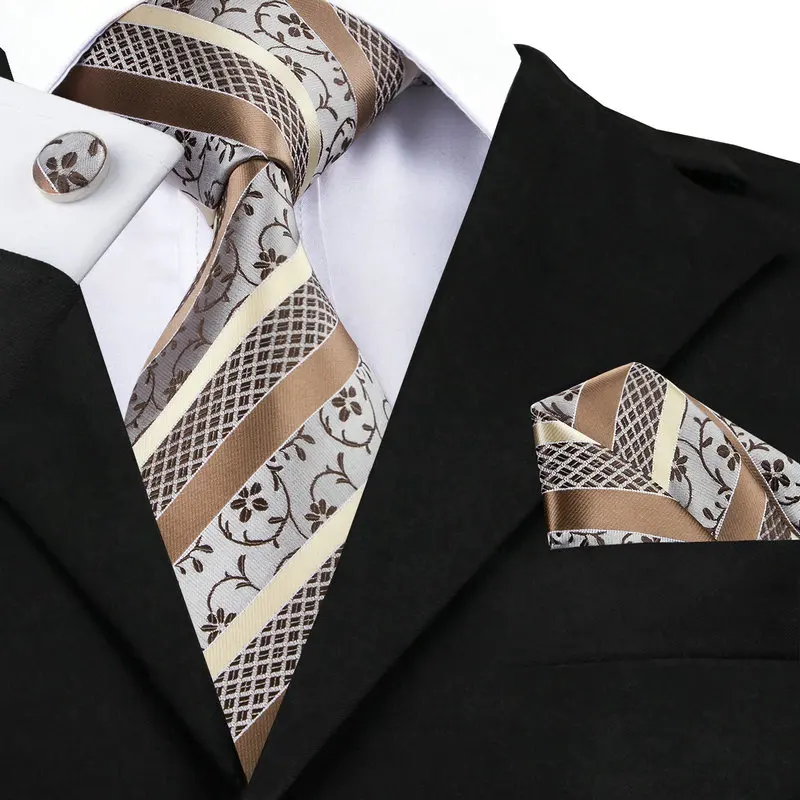 SN 905 Sienna Peru Navajowhite новинка галстук Hanky запонки наборы мужские 100% шелковые галстуки