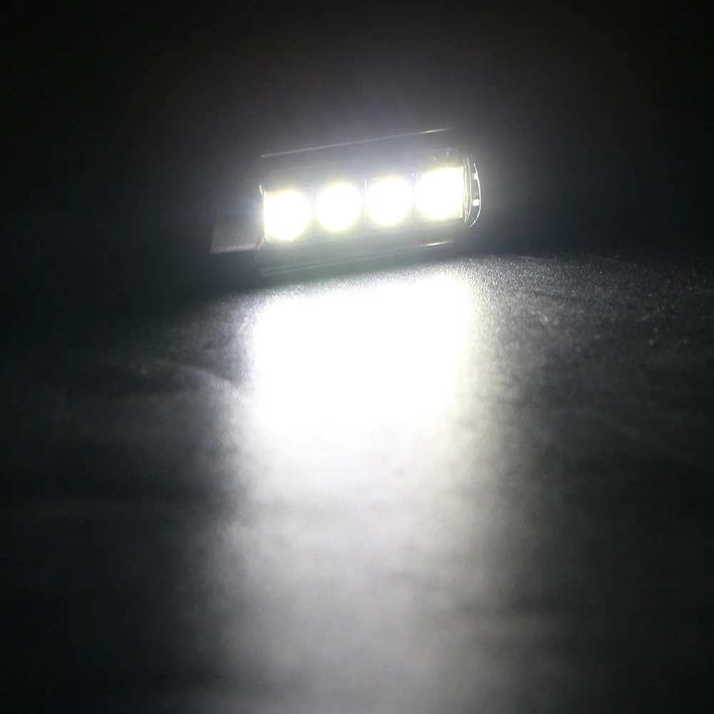 YM E Bright автомобильный светильник 2 шт. C5W Canbus 5050 4 SMD светодиода без ошибок 31 мм 36 39 41