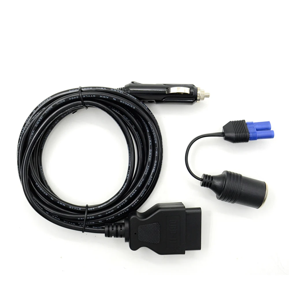 Адаптер для экономии памяти VSTM 12 В Аварийный Кабель OBD2 II с разъемом EC5 (3 метра)