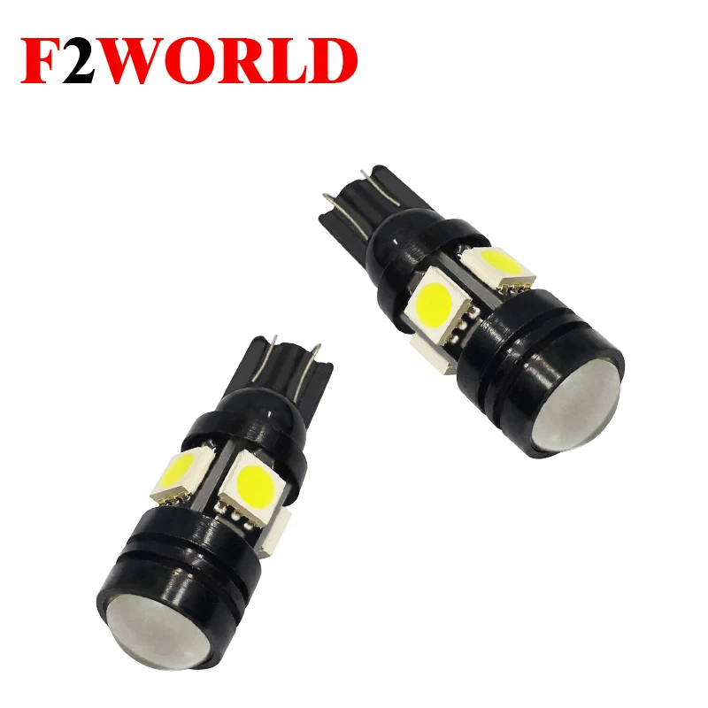 2 шт * светодиодный 12v огни автомобиля светильник W5W T10 4 SMD + орлиный глаз 1 5 Вт