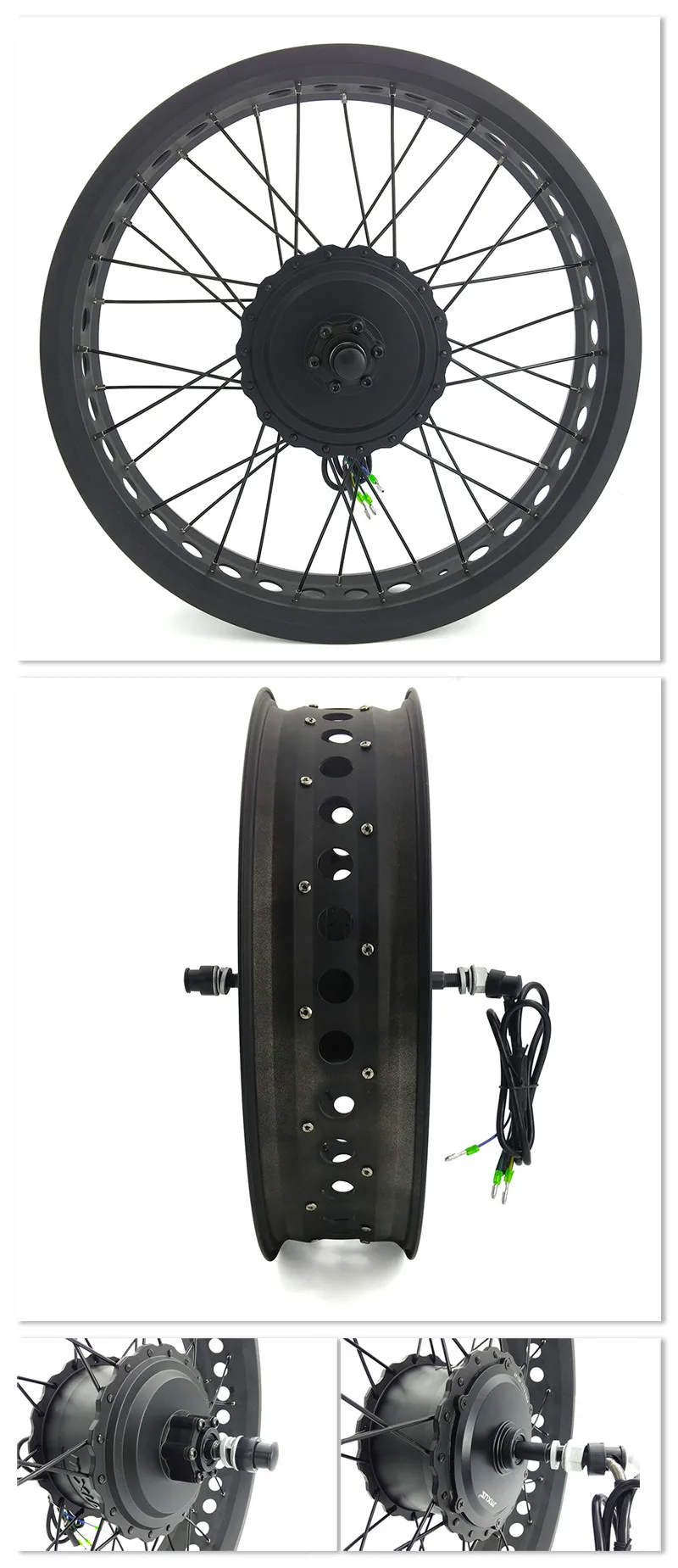 48 В 350 Вт Fat bike e-bike kit комплект для переоборудования электрического велосипеда мотор 2" 26" колеса MXUS бренд XF15-Fat для вилки 175 мм