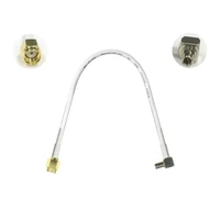 1pc rp sma male to ts9 male right angle plug coax cable adapter plug 153050100cm low loss high quality wireless router