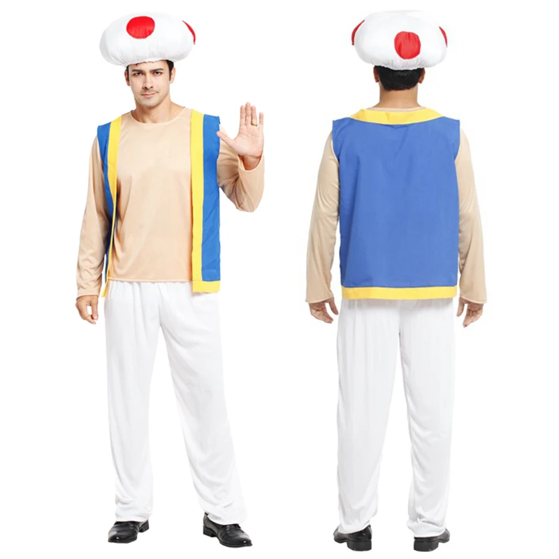 Костюмы super mario bros для взрослых и братьев Луиджи костюмы на Хэллоуин женщин