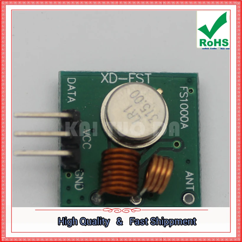 315M Transmitter Module 315MHZ Wireless Super Regeneration board 315 mhz (D2A3) | Электронные компоненты и