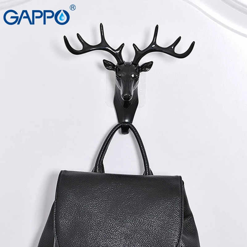 Настенный держатель GAPPO на крючках вешалка для гостиной ванной комнаты настенная