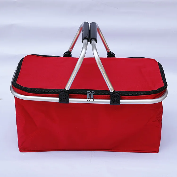 

New Outdoor lunch basket shopping folding picnic insulation cold bag