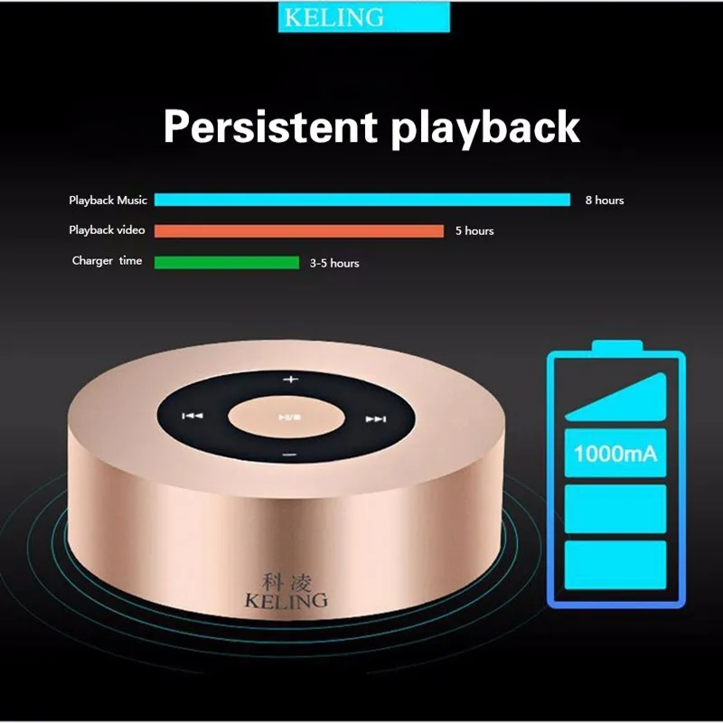 AKASO A8 Беспроводной бас Колонка Bluetooth для iPhone Android MP3 Портативный аудио Поддержка 32G