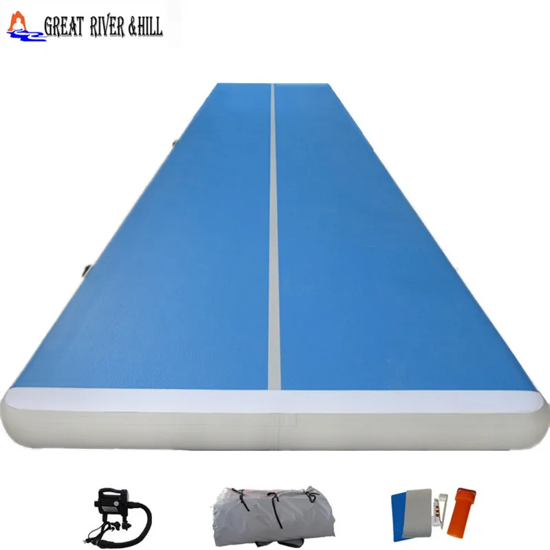 

Inflatable gym air track jumping tumble mat 7m x 2m x 0.2m