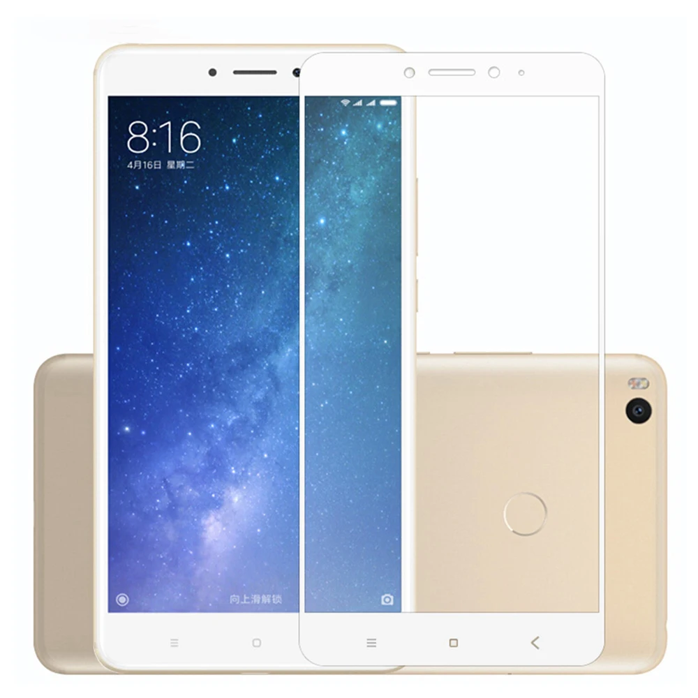 Закаленное стекло 2.5D 9H для Xiaomi Mix 2 защитная пленка с полным покрытием Xaomi Mi Max Mimix