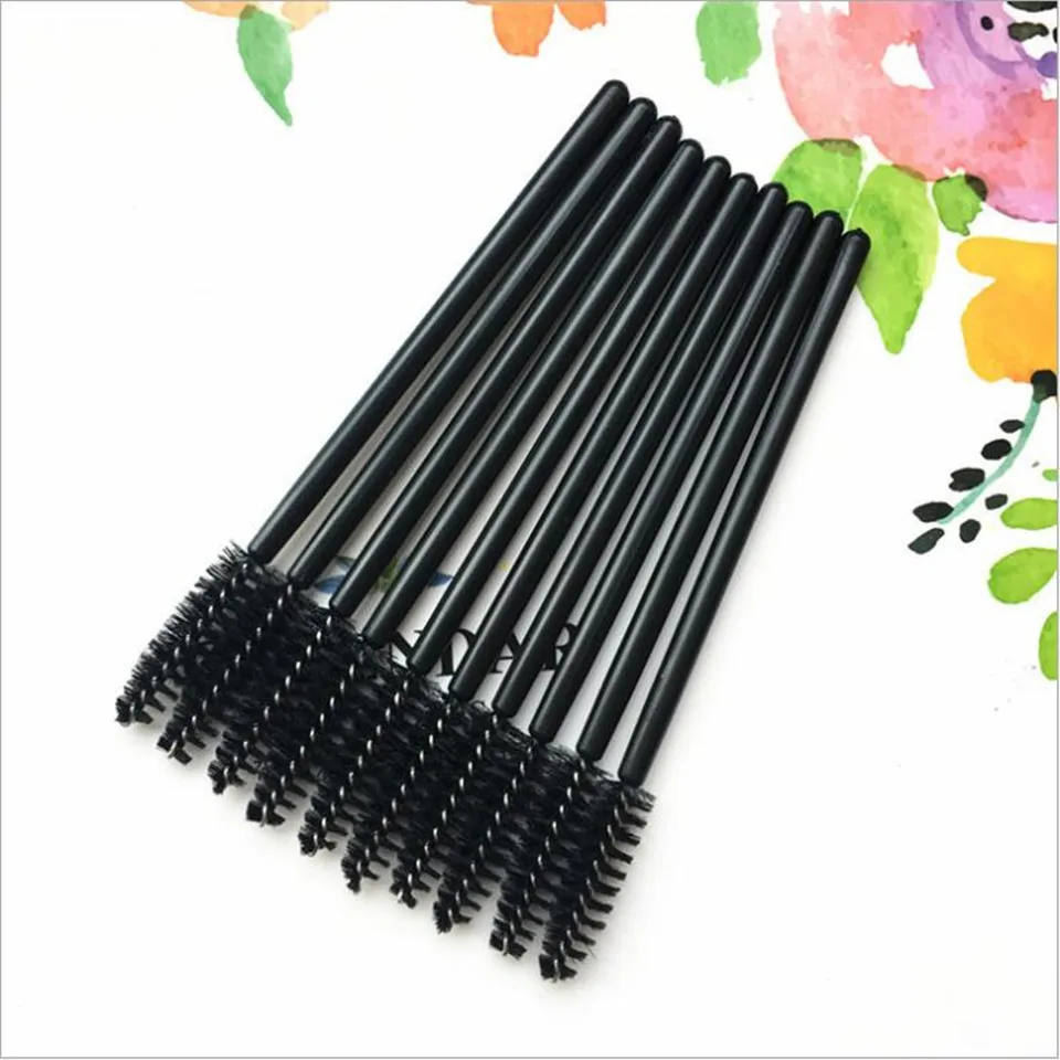 200 pcs/Pack lashes Cosmetic Brushes Set Disposable Eyebrow brush Mascara Wand Applicator makeup-accessories makeup tools | Красота и