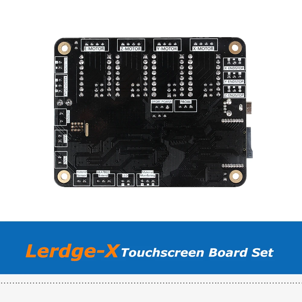 Новый 3 5 дюймов 32bit Lerdge X сенсорный Экран доска набор для Delta Corexy XYZ 3D принтеры с 4 шт.