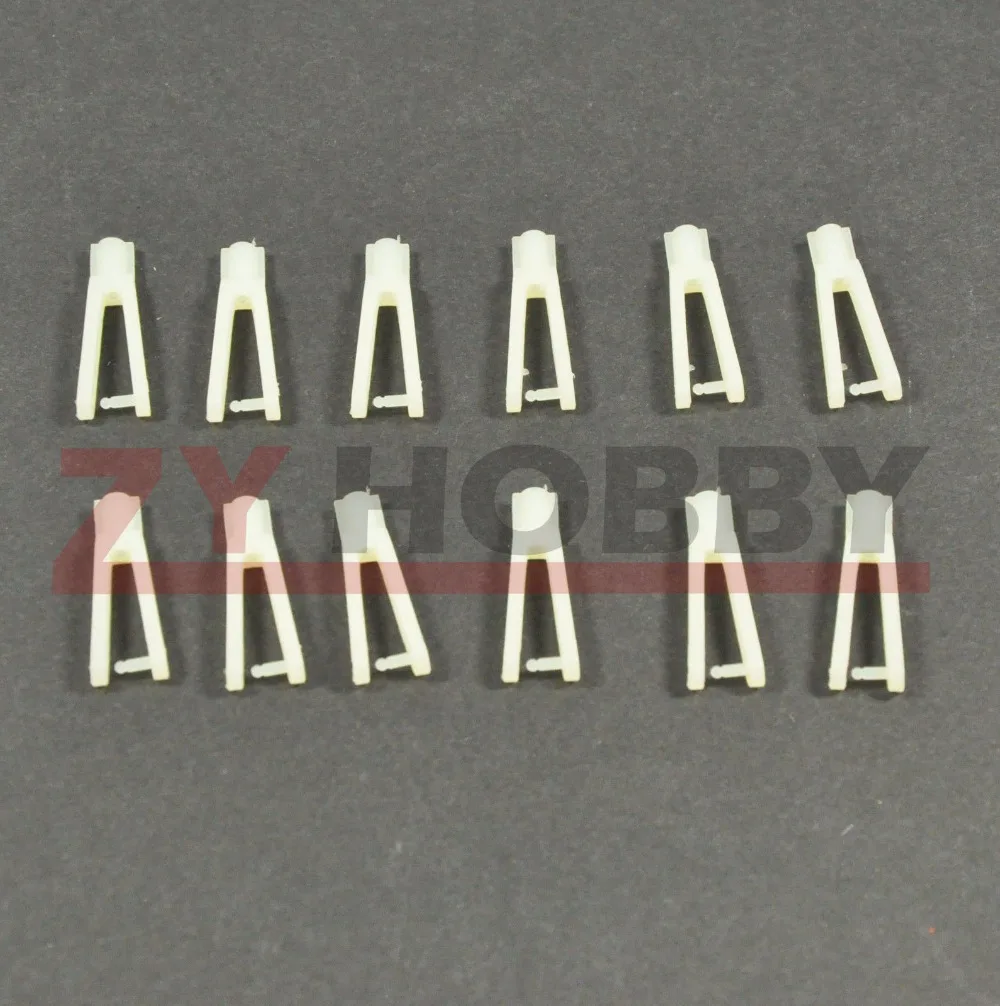 

12PCS Nylon Clevis 2mm Hole for RC Airplane L30mm