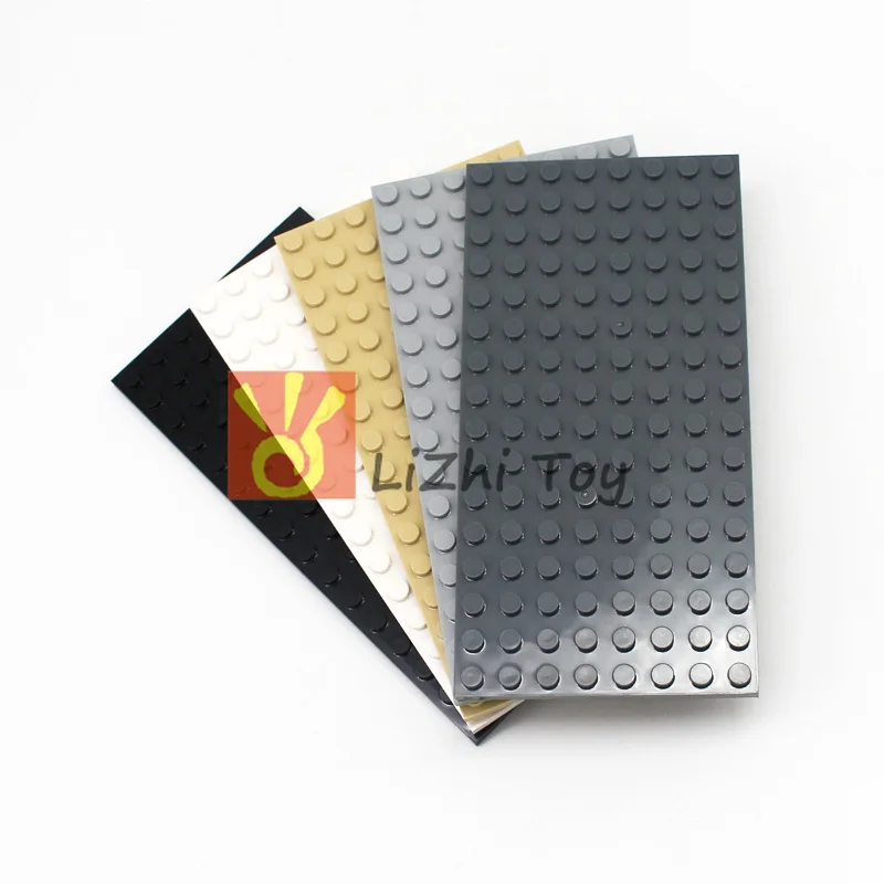MOC кирпич части 92438 пластины 8x16 классический кусок DIY просветить строительный