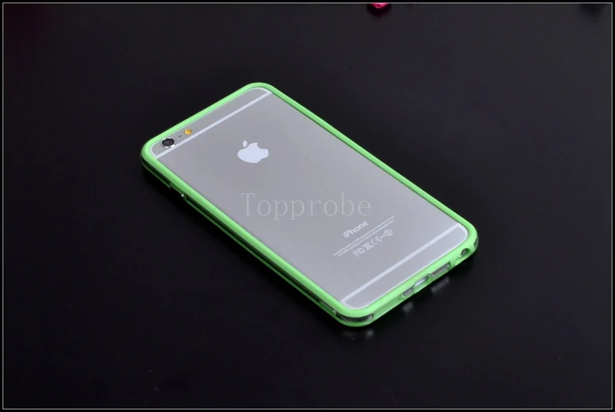 Гибридный Средний прозрачный мягкий ТПУ бампер для iphone 6 6s 7 8 plus X XS MAX XR боковая защита рамка Крышка мягкие силиконовые чехлы