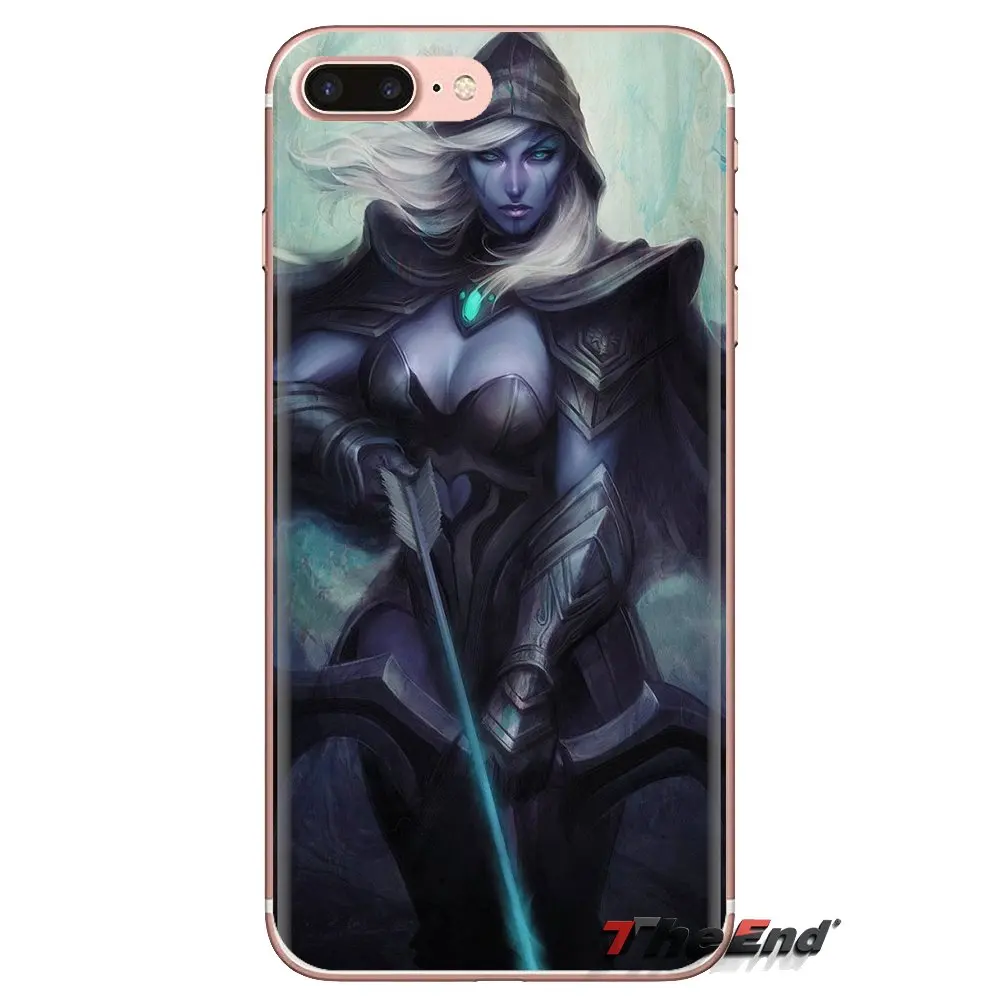 Прозрачный чехол из ТПУ Dota2 Traxex Drow Ranger dota 2 для iPod Touch Apple iPhone 4 4S 5 5S SE 5C 6 6S 7 8 X XR XS Plus MAX
