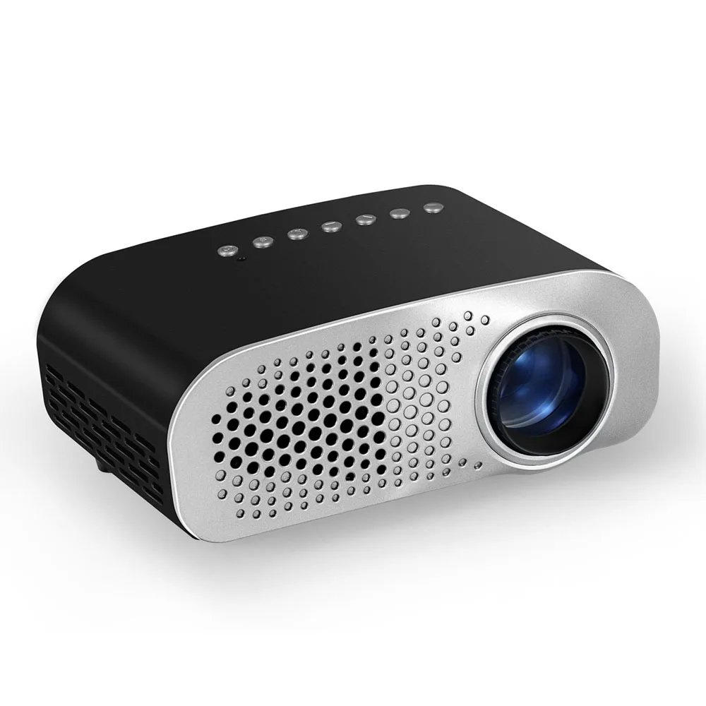 1080P Mini 3D Projector Multimedia LED Home Education Cinema Video AV TV VGA HDMI USB Free Shipping for Russia Brazil | Электроника