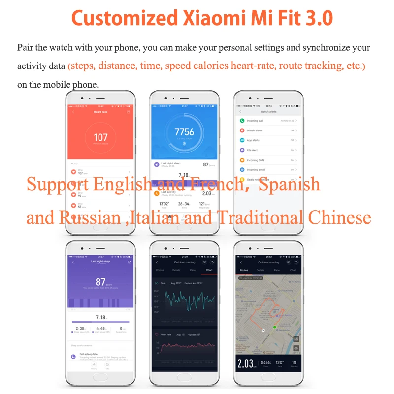 100% Xiaomi Amazfit Bip Смарт часы 45 дней Срок службы батареи Huami gps сердечного ритма
