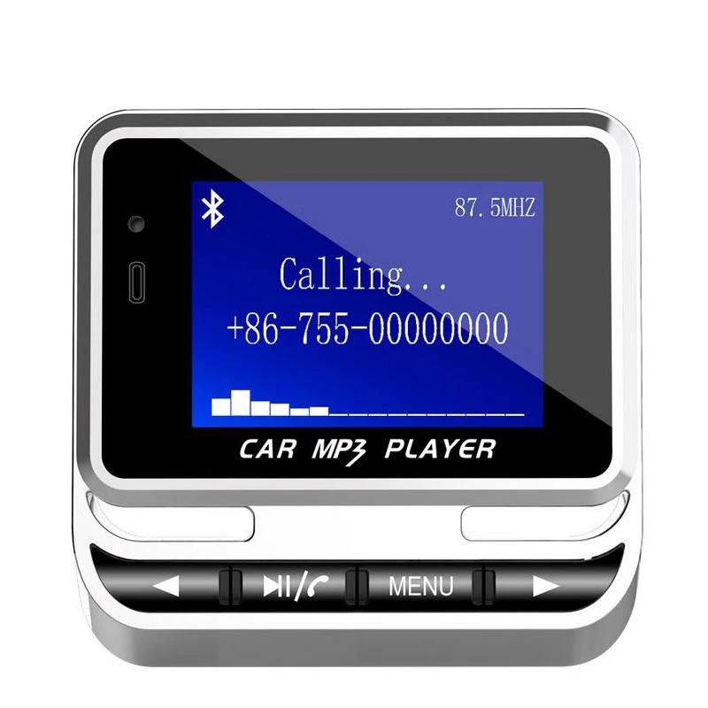 Bluetooth Автомобильный MP3 плеер беспроводной fm передатчик громкой связи радио USB