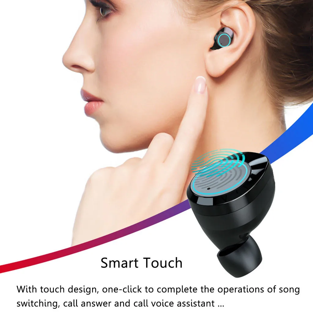 Наушники B7 Bluetooth 5 0 беспроводная гарнитура с глубокими басами наушники-вкладыши