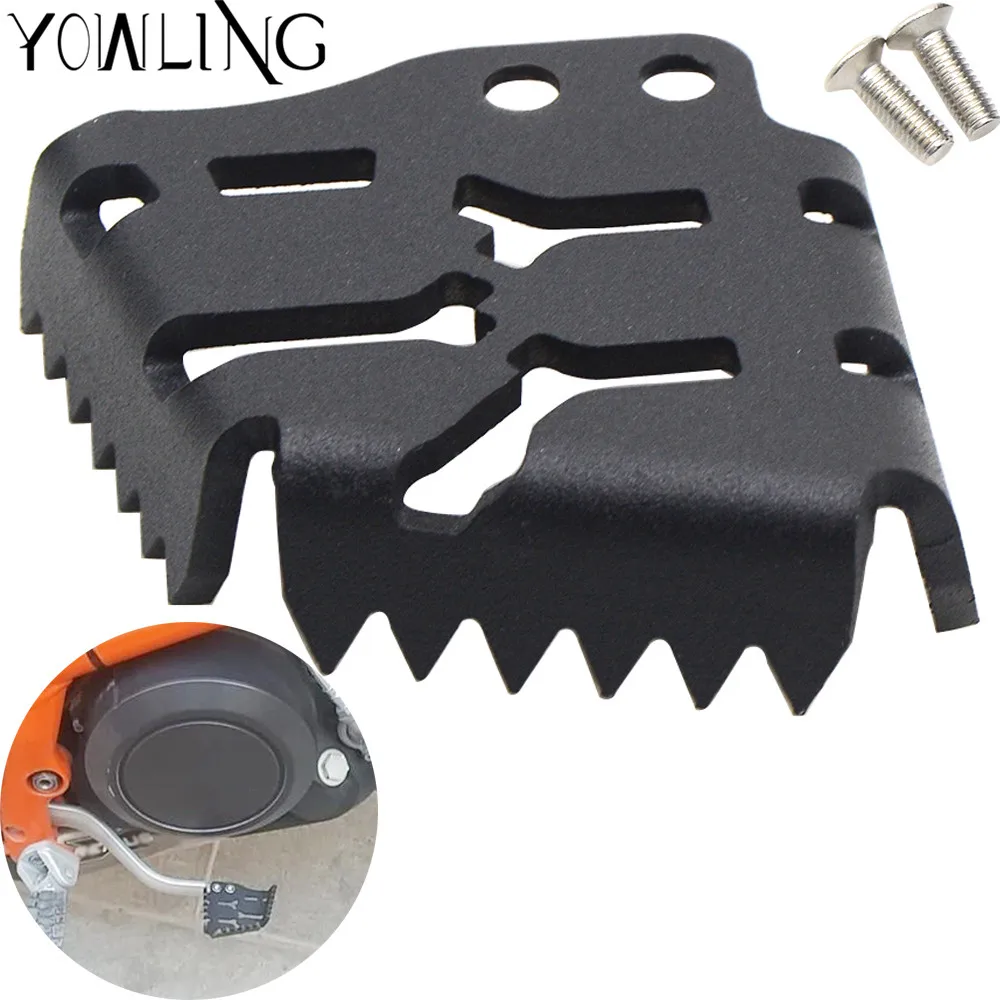 

Motorcycle Accessories Rear Brake Pedal Lever Cleats Step Plate Tip Enlarge For 1190 Adventure R ADV1190 2013 2014 2015 2016