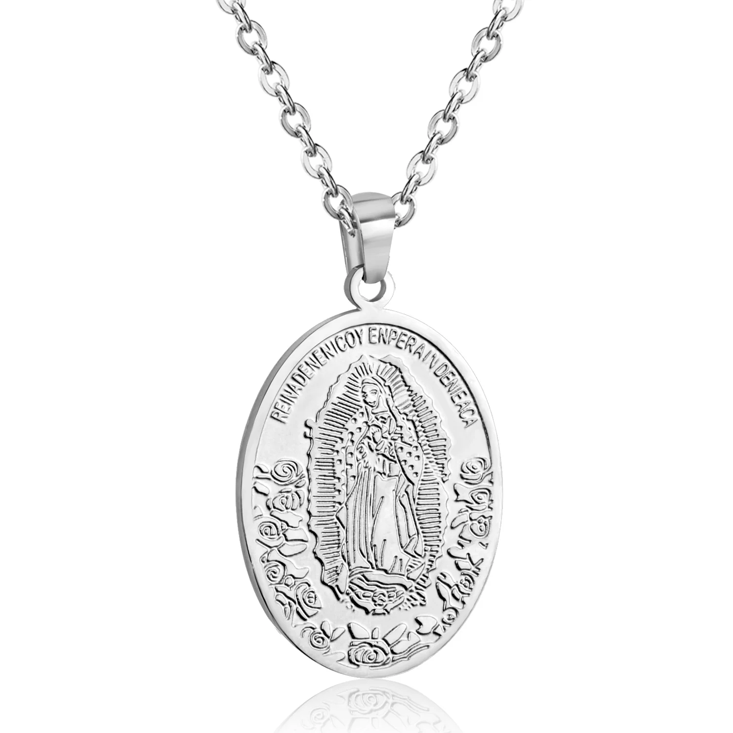 LUXUKISSLIDS колье из нержавеющей стали ожерелье для мужчин/женщин звено цепи Ожерелье