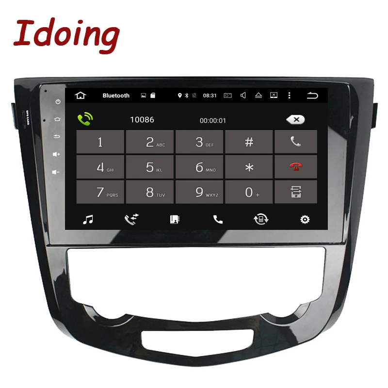 Idoing 10 1 &quotРулевое колесо 8 Core 4G + 32 г 2Din для Nissan Qashqai 2015 Android8.0/7 автомобильный Радио