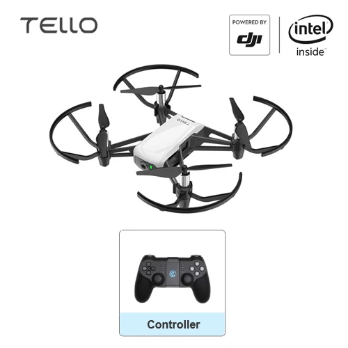 DJI Tello Drone Ryze мини игрушка Дрон камера Дрон с кодированием образование 720P HD Трансмиссия квадрокоптера FPV пульт дистанционного управления - Цвет: Tello Controller