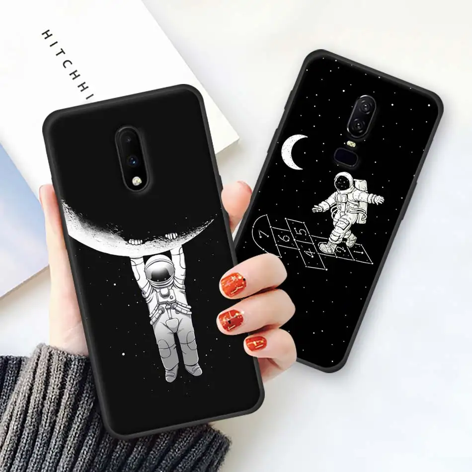 Мягкий чехол для OnePlus 7 8 Nord N100 N10 8T 7T Pro 5G Z силиконовый телефона черный из ТПУ