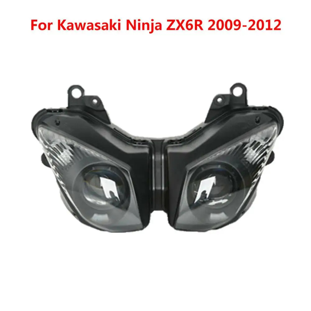 Передняя фара в сборе мотоцикла для Kawasaki Ninja ZX6R 2005 2006 2007 2008 2009 2012 2013 2016| |