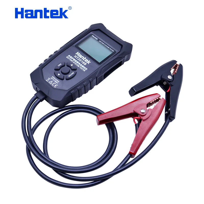 Тестер заряда автомобильных аккумуляторов Hantek HT2018B 6 в 12 В 24 анализатор с