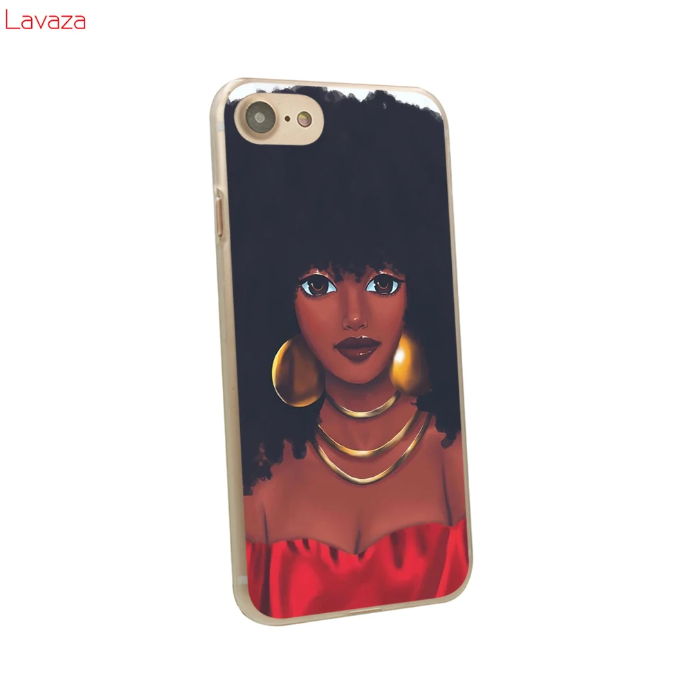 Lavaza Black Girl Magic Melanin Poppin Жесткий Чехол для Apple iPhone 6 6s 7 8 Plus X 5 5S SE чехол XS MAX