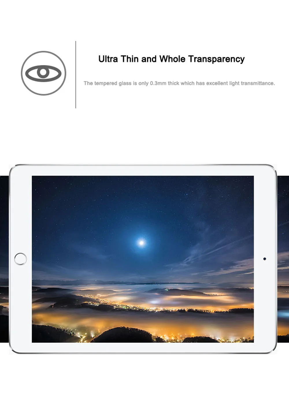 Закаленное стекло для ipad air 1 2 ipad mini 2 3 4 5 6 11 дюймов HD экран протектор 9H Защитное стекло для ipad 9,7 10,5