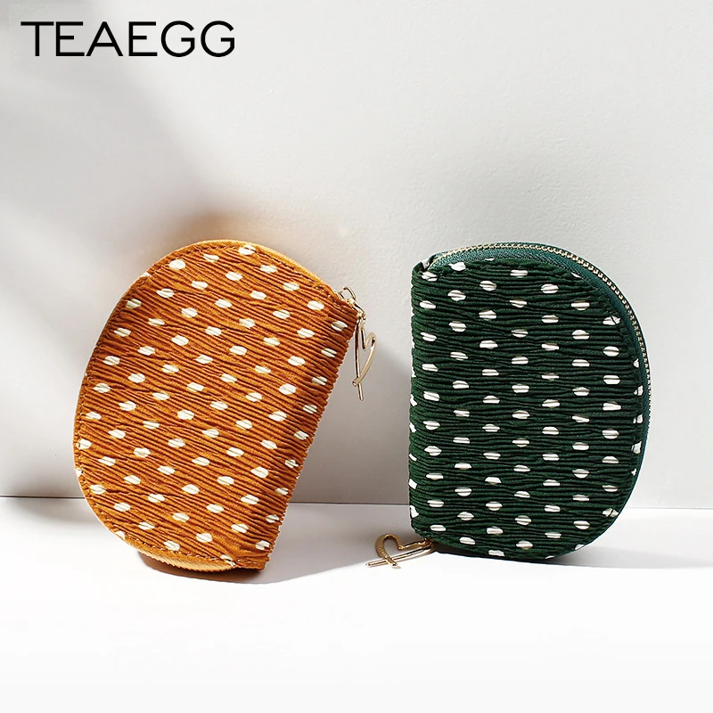 TEAEGG бренд Для женщин кредитной держатель для карт точка оболочки бумажник