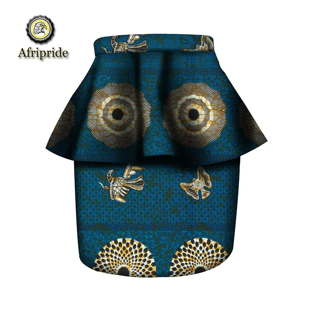 2019 Весенняя африканская повседневная юбка для женщин AFRIPRIDE dashiki bazin богатая