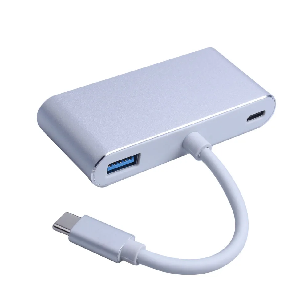 Высококачественный адаптер Usb Type C мама концентратор USB 5 в 1 HDMI 3 0 с зарядным