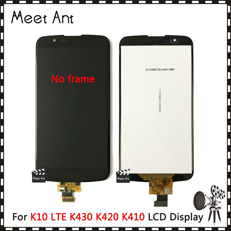 Высокое качество 5 3 ''для LG K10 LTE K430 K430DS/K410 K420 K420N ЖК экран с кодирующий